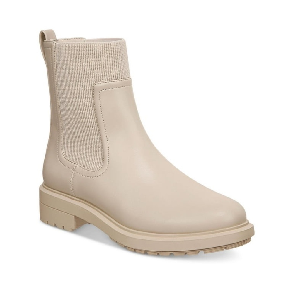 Alfani Womens Tackomal Faux Leather Pull On Booties